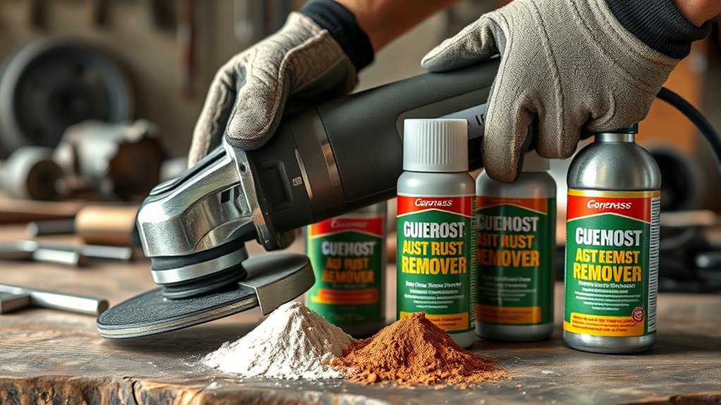 choosing suitable rust removal discs
