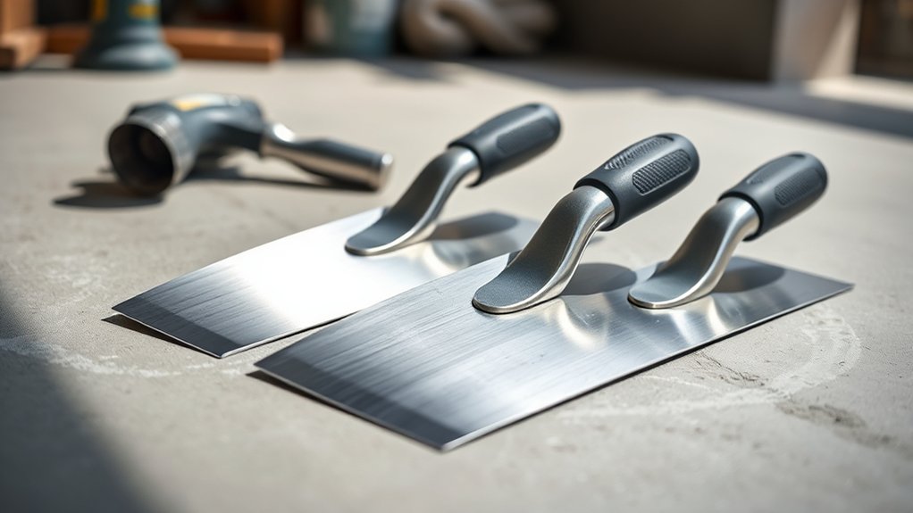choosing the right finishing trowel