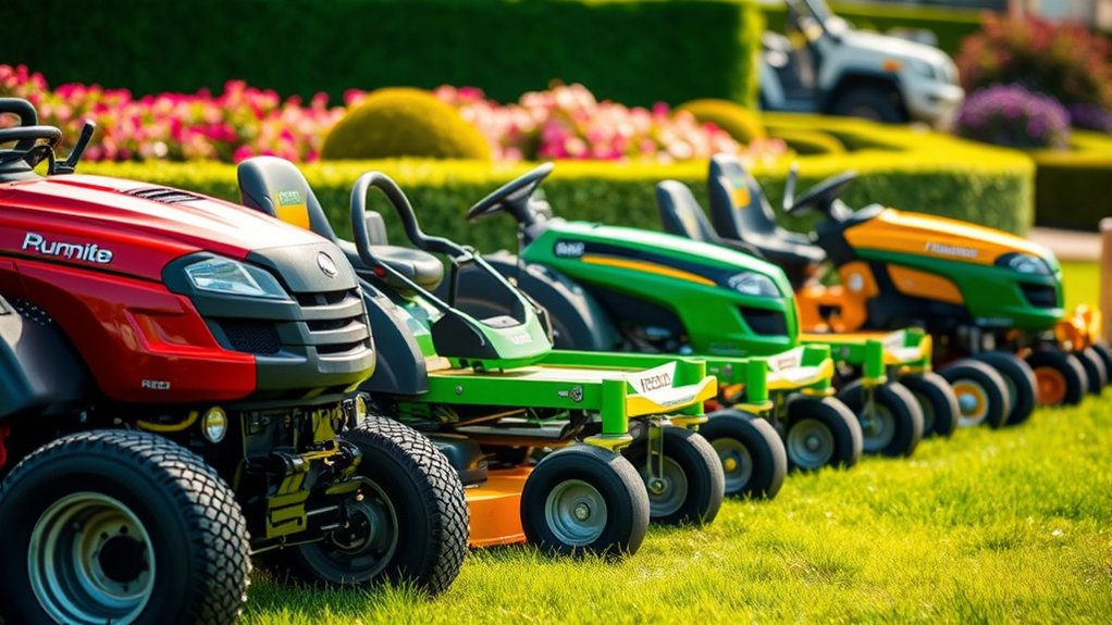 choosing the right used riding mower
