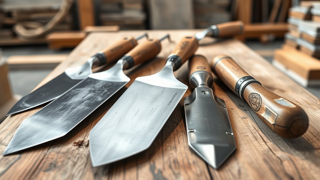 durable ergonomic trowel features