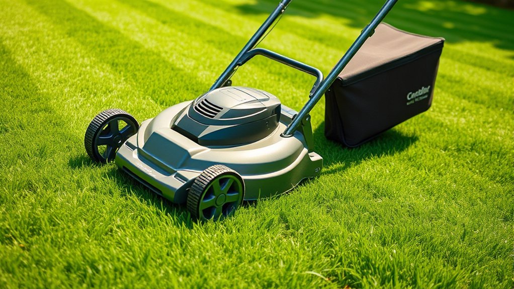 lawn mower striping considerations