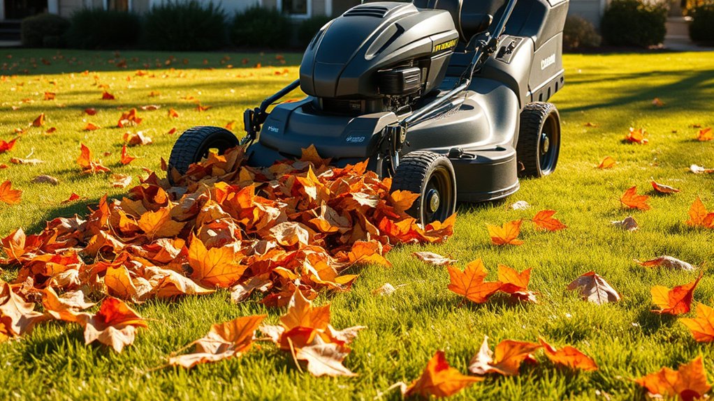 leaf mulching mower considerations