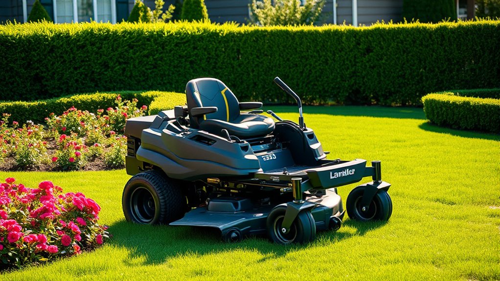 mower features and durability