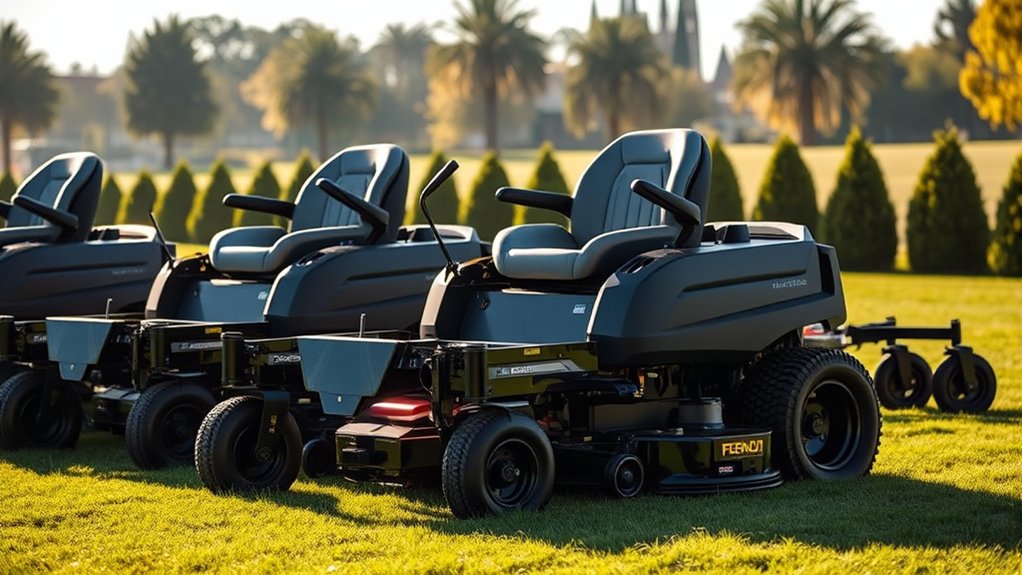 mower features for efficiency