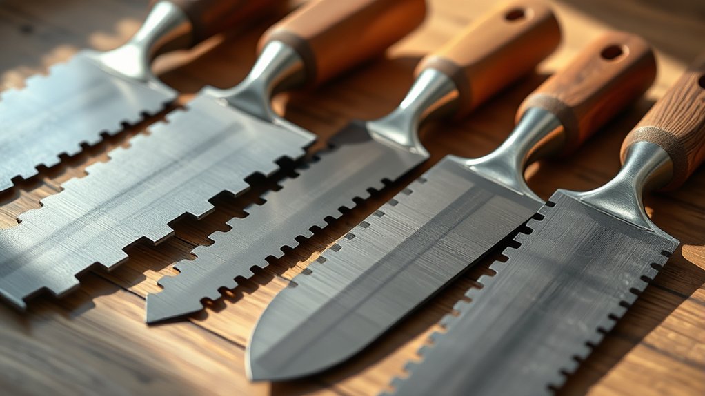 selecting the right trowel