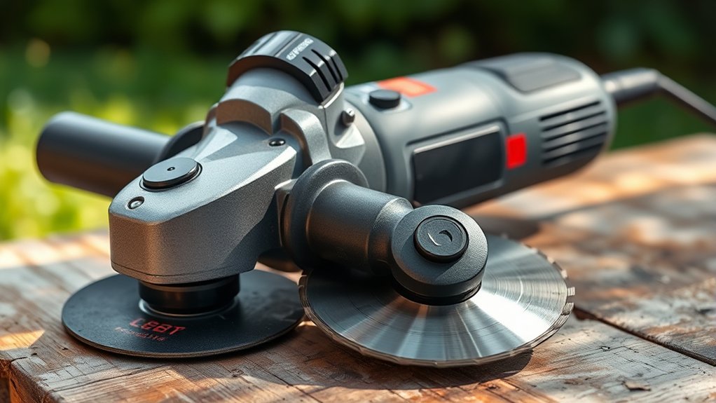 sharpening power safety features