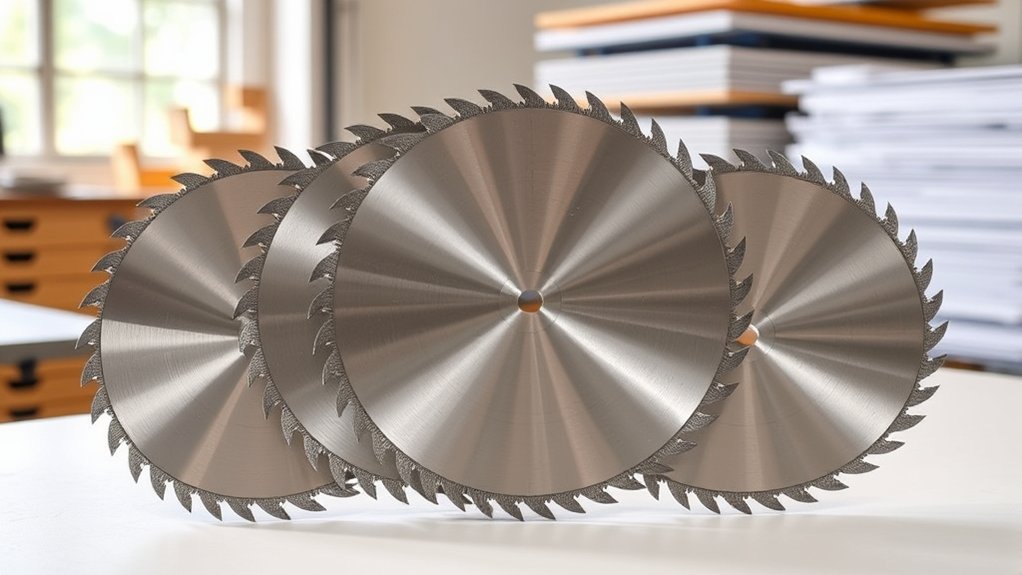 top acrylic circular blades