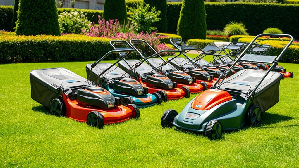 top bagging lawn mowers