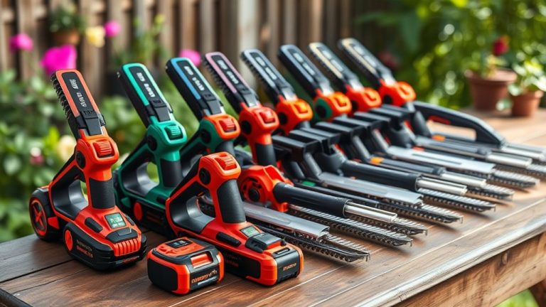top battery hedge trimmers