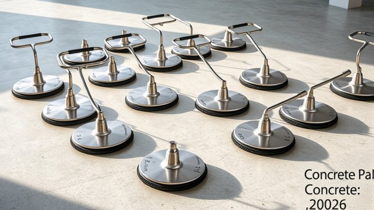 top concrete power trowels