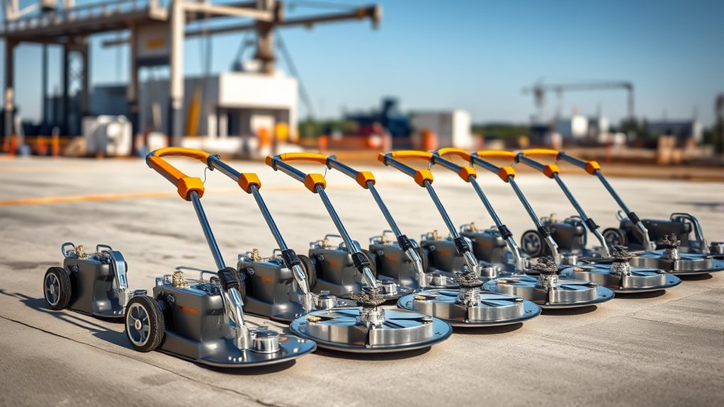 top concrete trowel machines