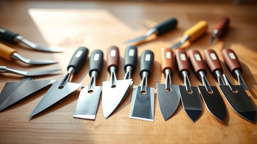 top corner trowel picks