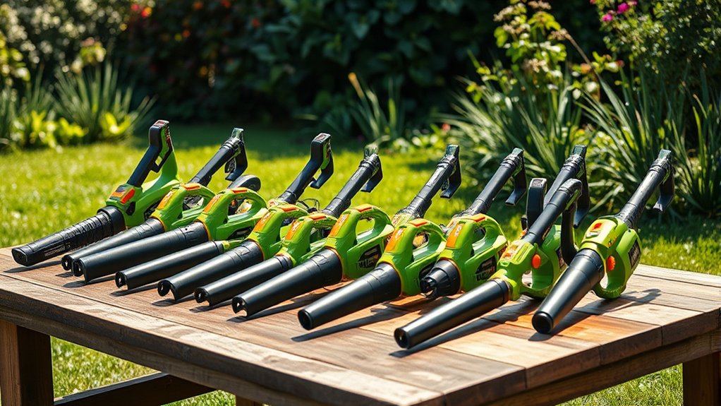 top edger blower combos