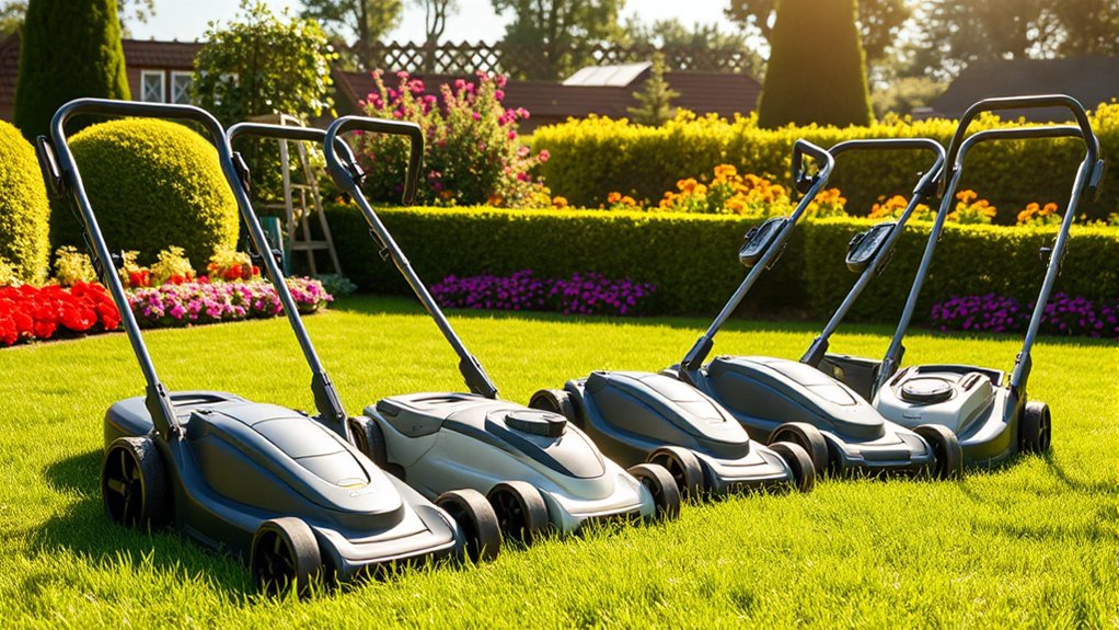 top electric mulching mowers