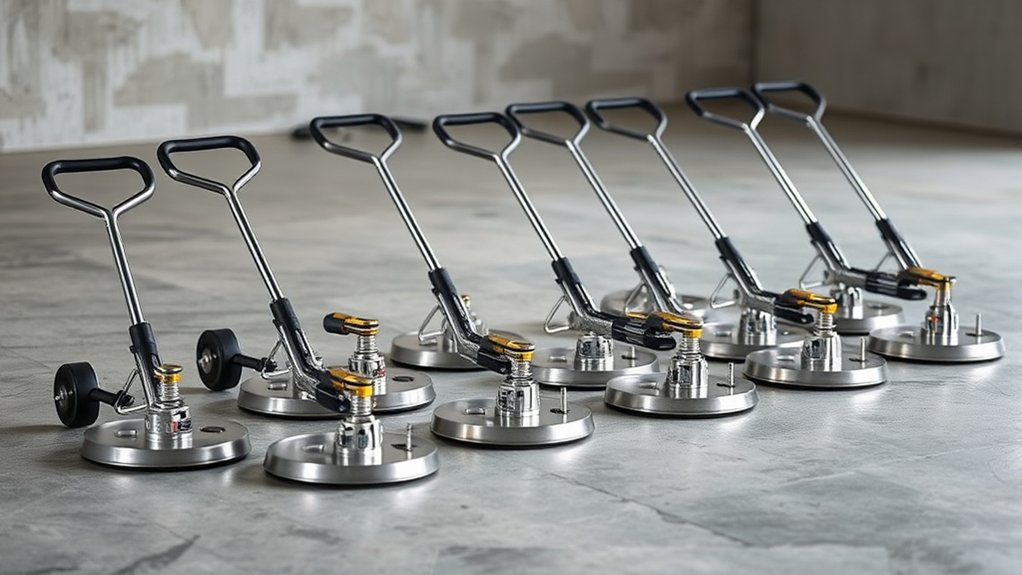 top finishing trowel machines