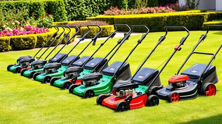top gas lawn mowers