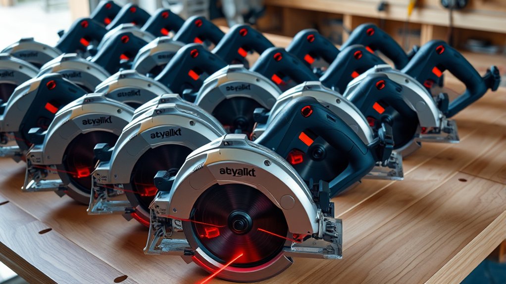 top laser circular saws