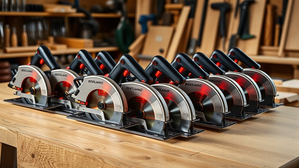 top laser circular saws
