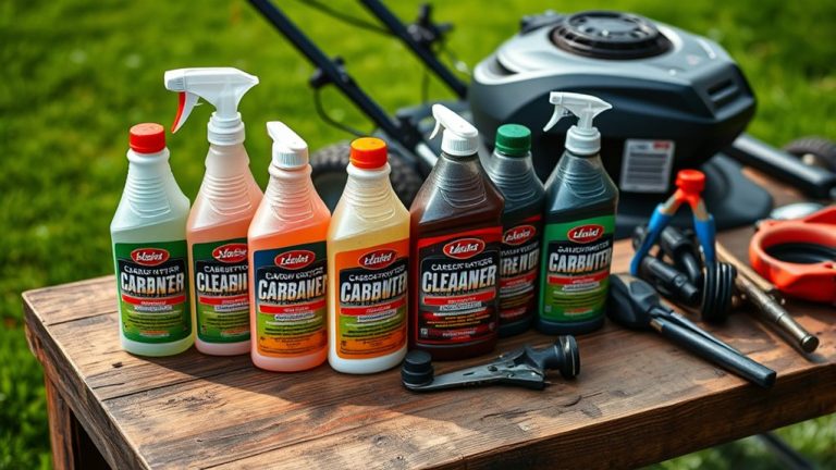 top lawn mower carburetor cleaners