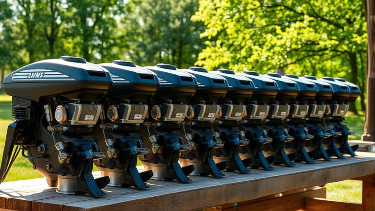 top lawn mower engines