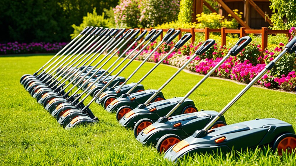 top non gas push mowers