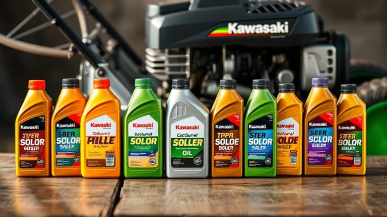 top oils for kawasaki engines