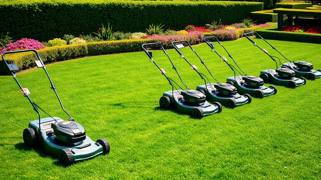 top professional lawn mowers