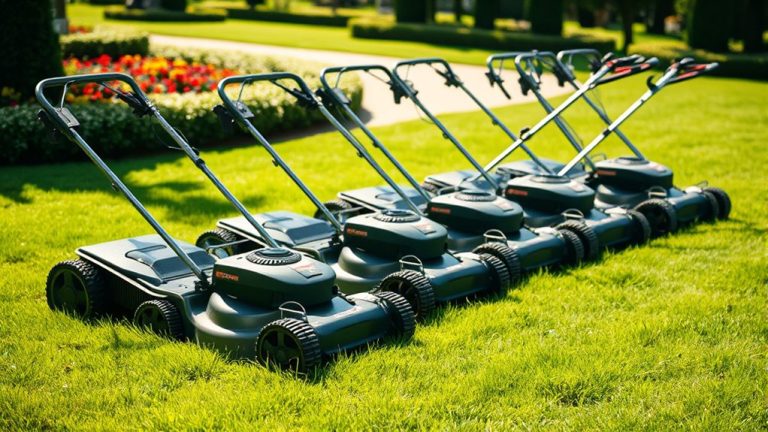 top rear wheel mowers