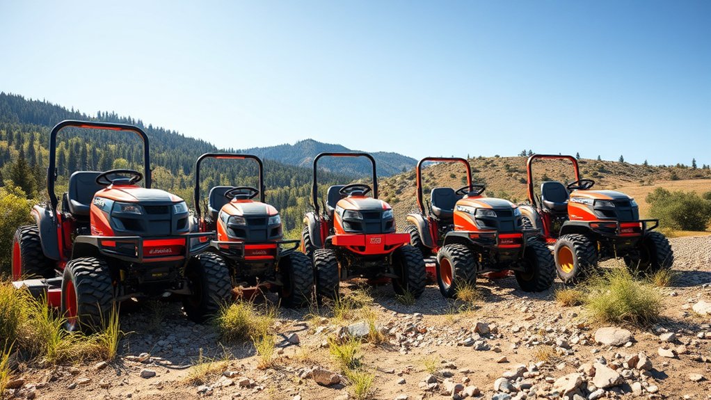top rugged ride on mowers