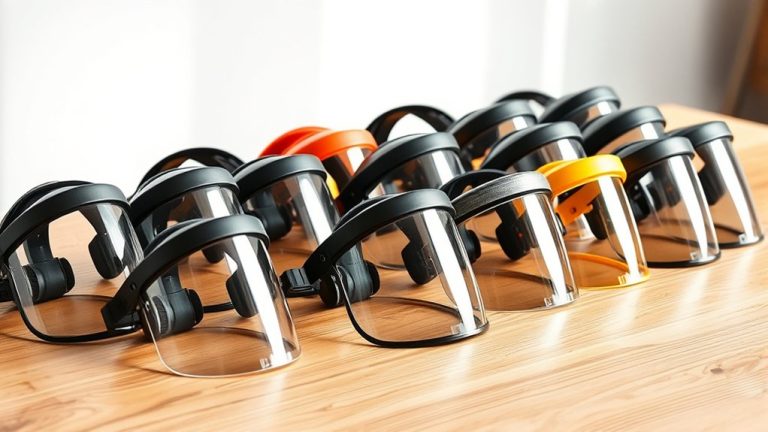top safety face shields