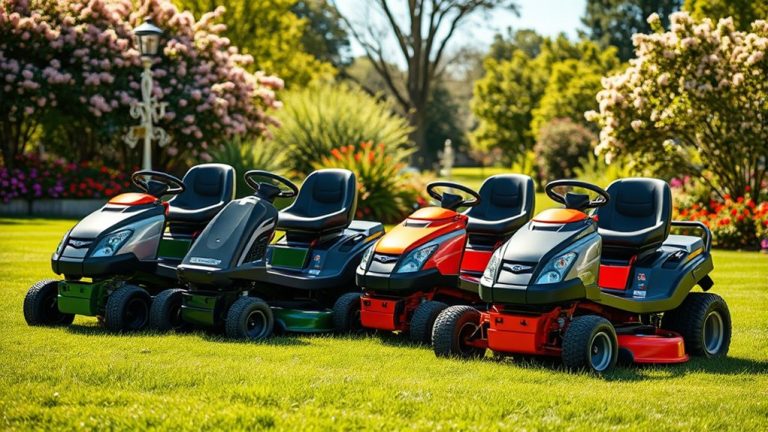 top small electric lawn mowers
