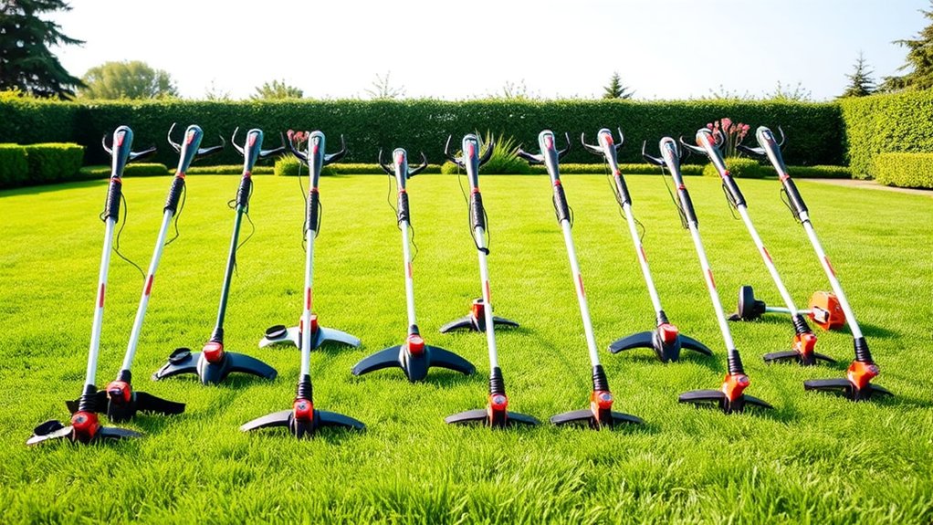 top string trimmer mowers