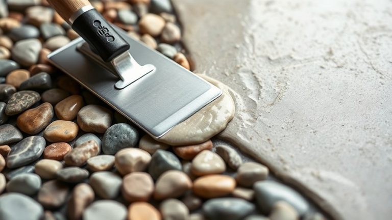 top thin set for river rocks