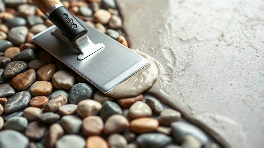 top thin set for river rocks