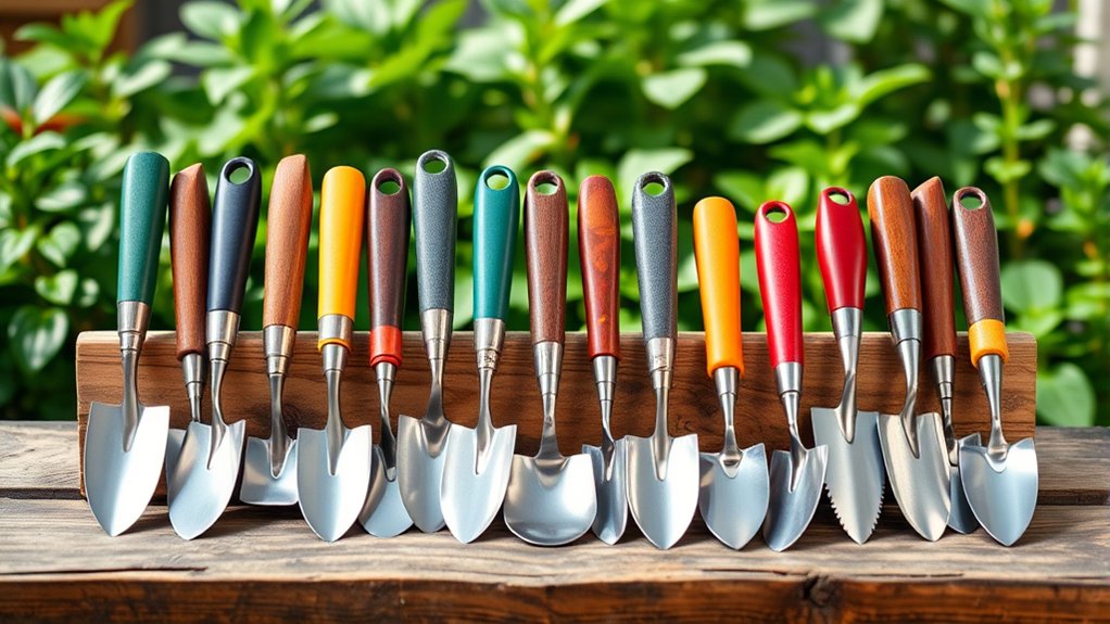 top transplanting hand trowels