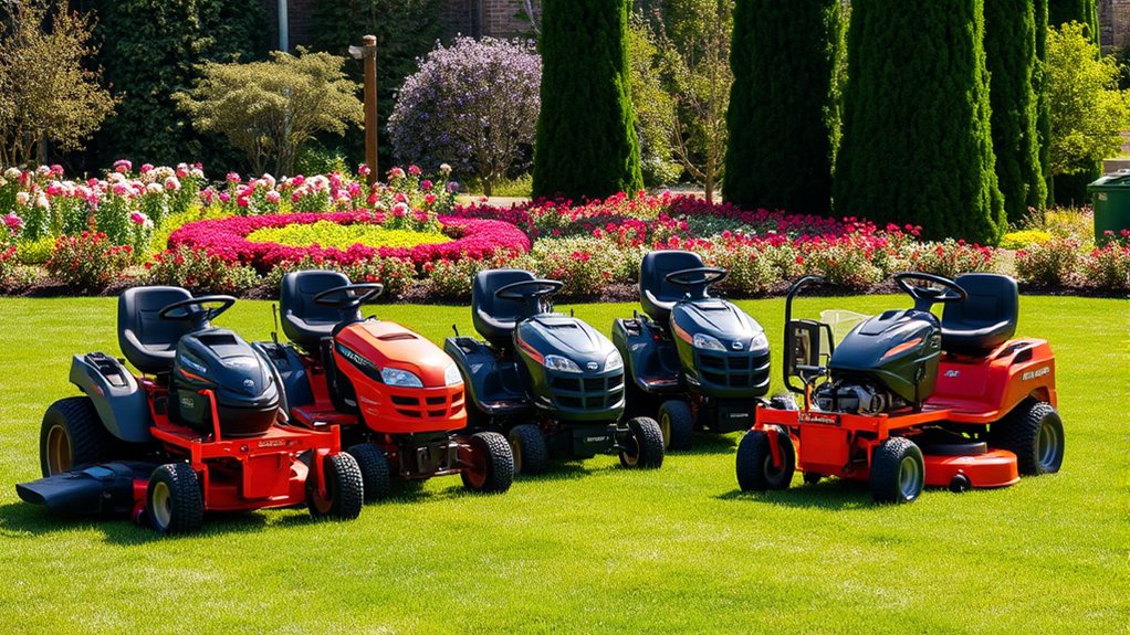 top used riding mowers