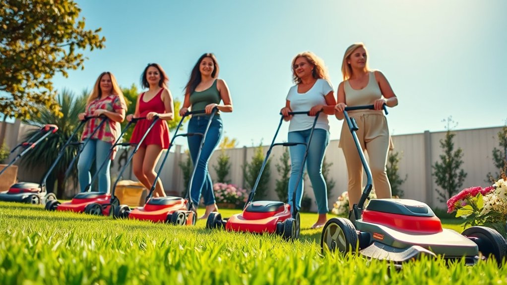 top women s push mowers