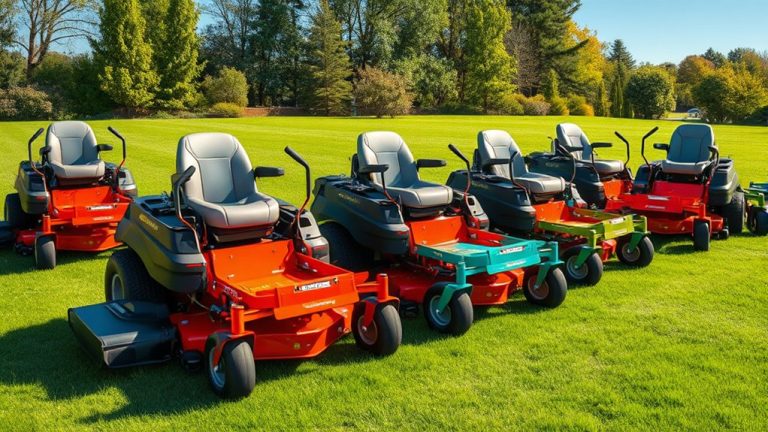 top zero turn mower options